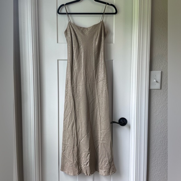 90’s Metallic Slip Dress - Picture 2 of 7